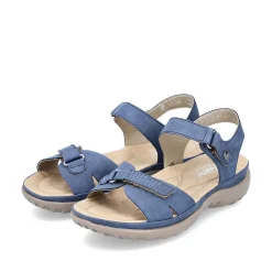 Rieker Sandals & Sandals-Women'S Strappy Sandals Azure Blue