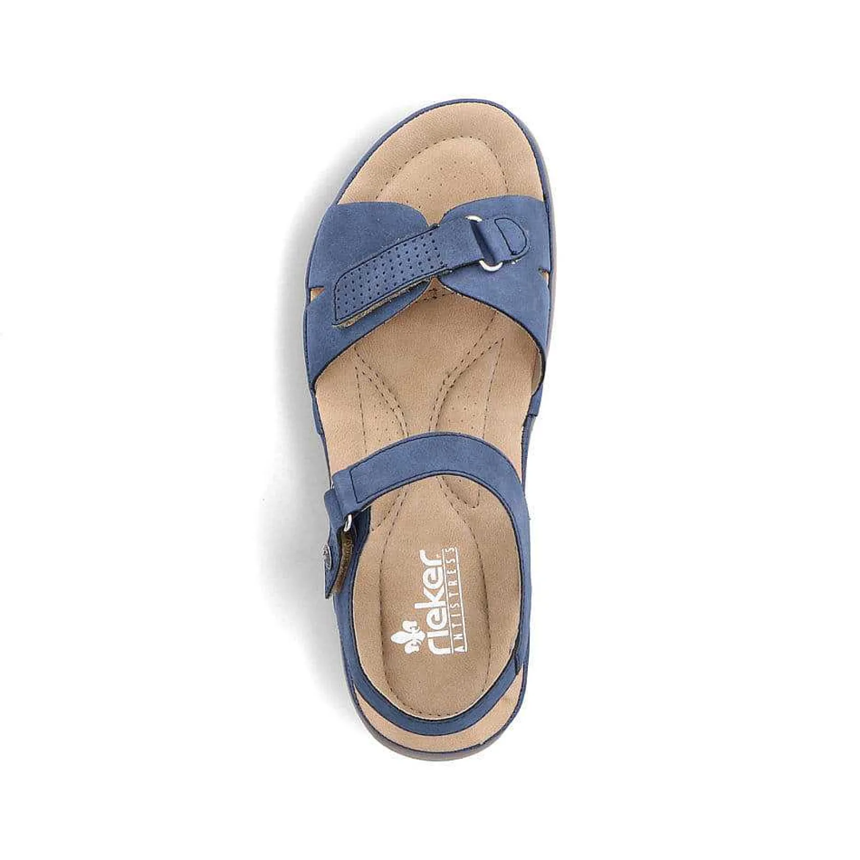 Rieker Sandals & Sandals-Women'S Strappy Sandals Azure Blue
