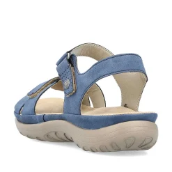 Rieker Sandals & Sandals-Women'S Strappy Sandals Azure Blue