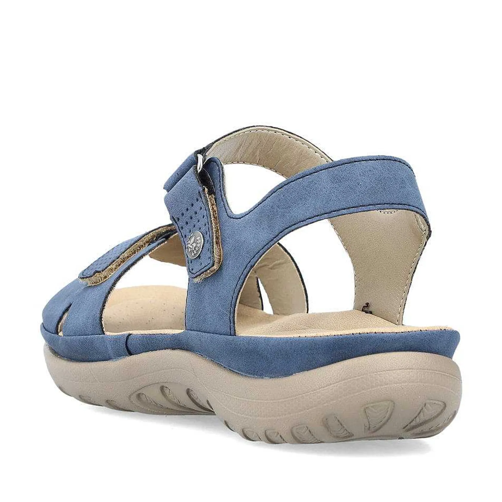 Rieker Sandals & Sandals-Women'S Strappy Sandals Azure Blue