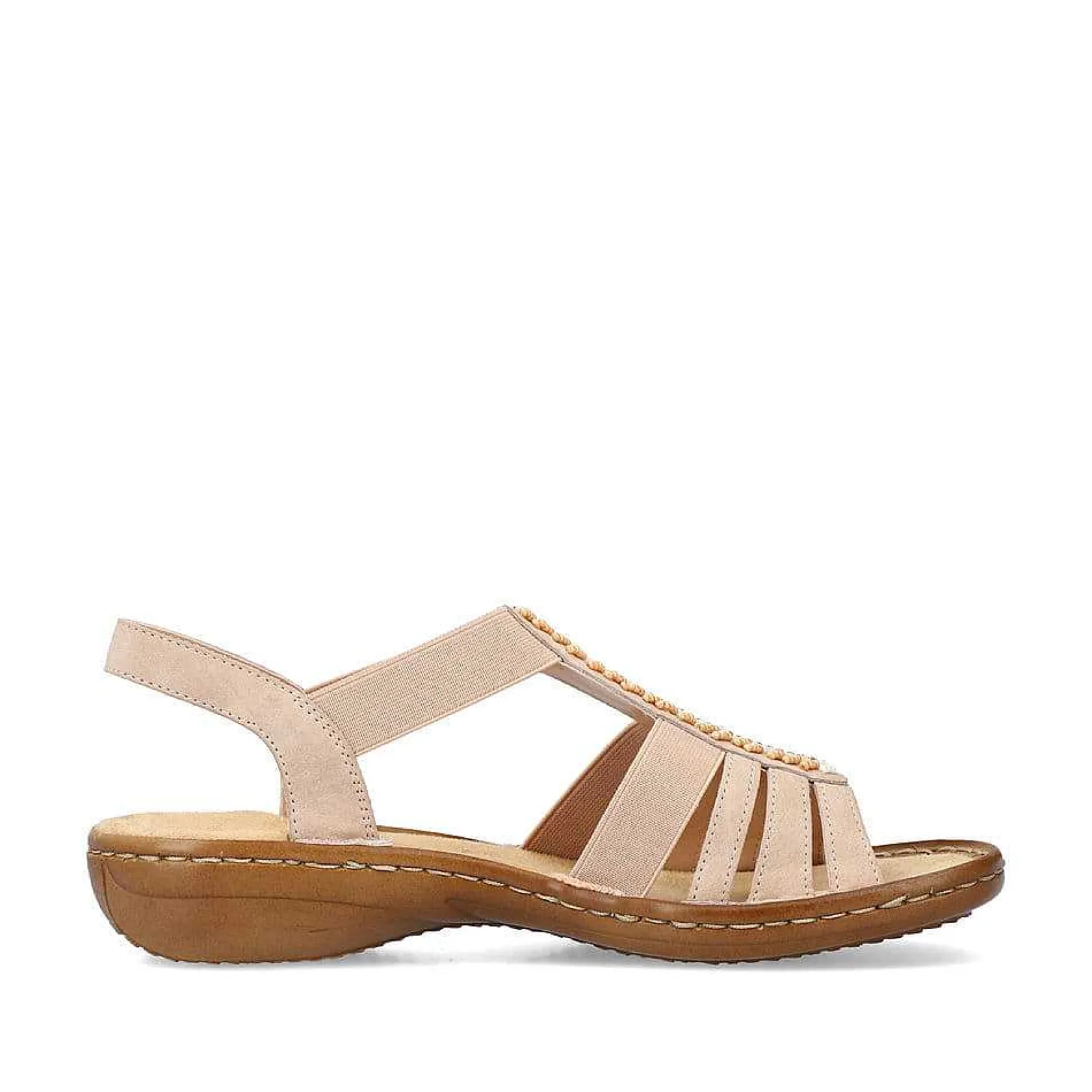 Rieker Sandals & Sandals-Women'S Strappy Sandals Soft Pink