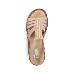Rieker Sandals & Sandals-Women'S Strappy Sandals Soft Pink