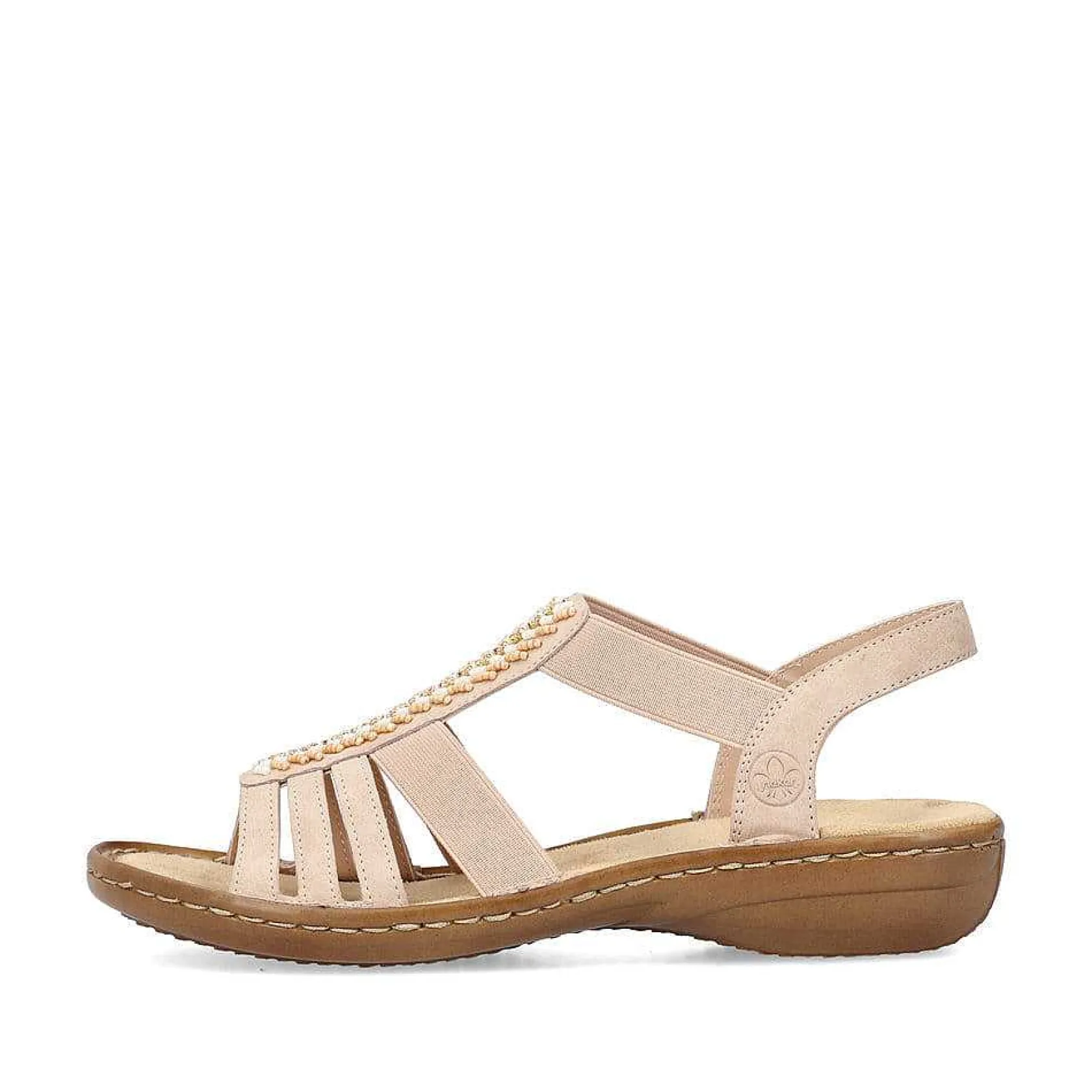 Rieker Sandals & Sandals-Women'S Strappy Sandals Soft Pink