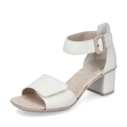 Rieker Heeled Shoes-Women'S Strappy Sandals Light Beige