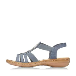 Rieker Sandals & Sandals-Women'S Strappy Sandals Slate Blue