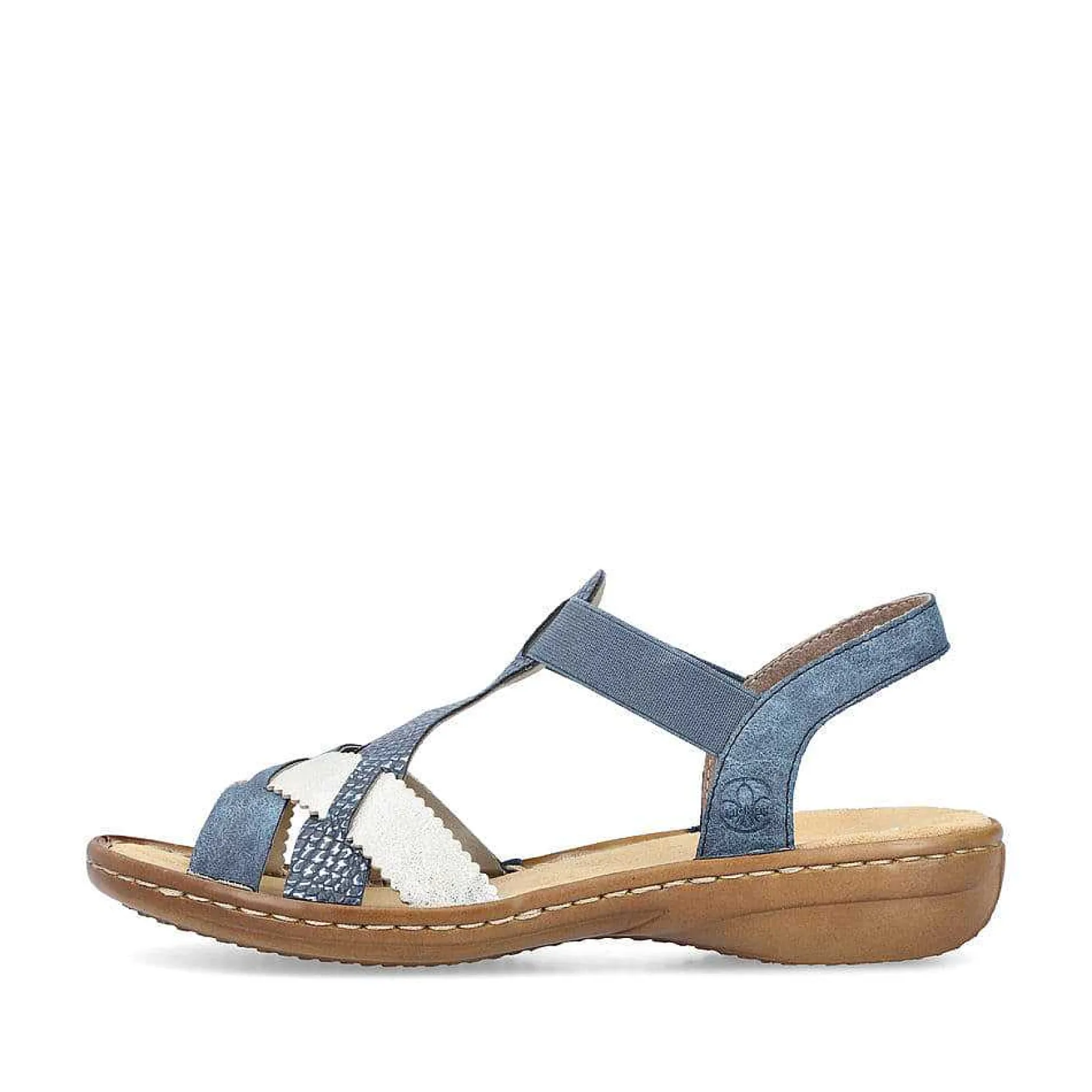 Rieker Sandals & Sandals-Women'S Strappy Sandals Pacific Blue