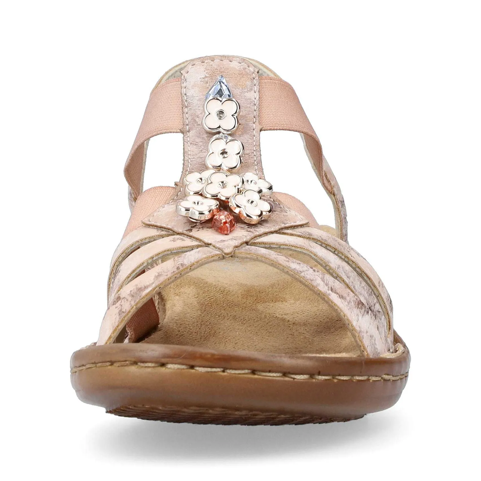 Rieker Sandals & Sandals-Women'S Strappy Sandals Old Pink