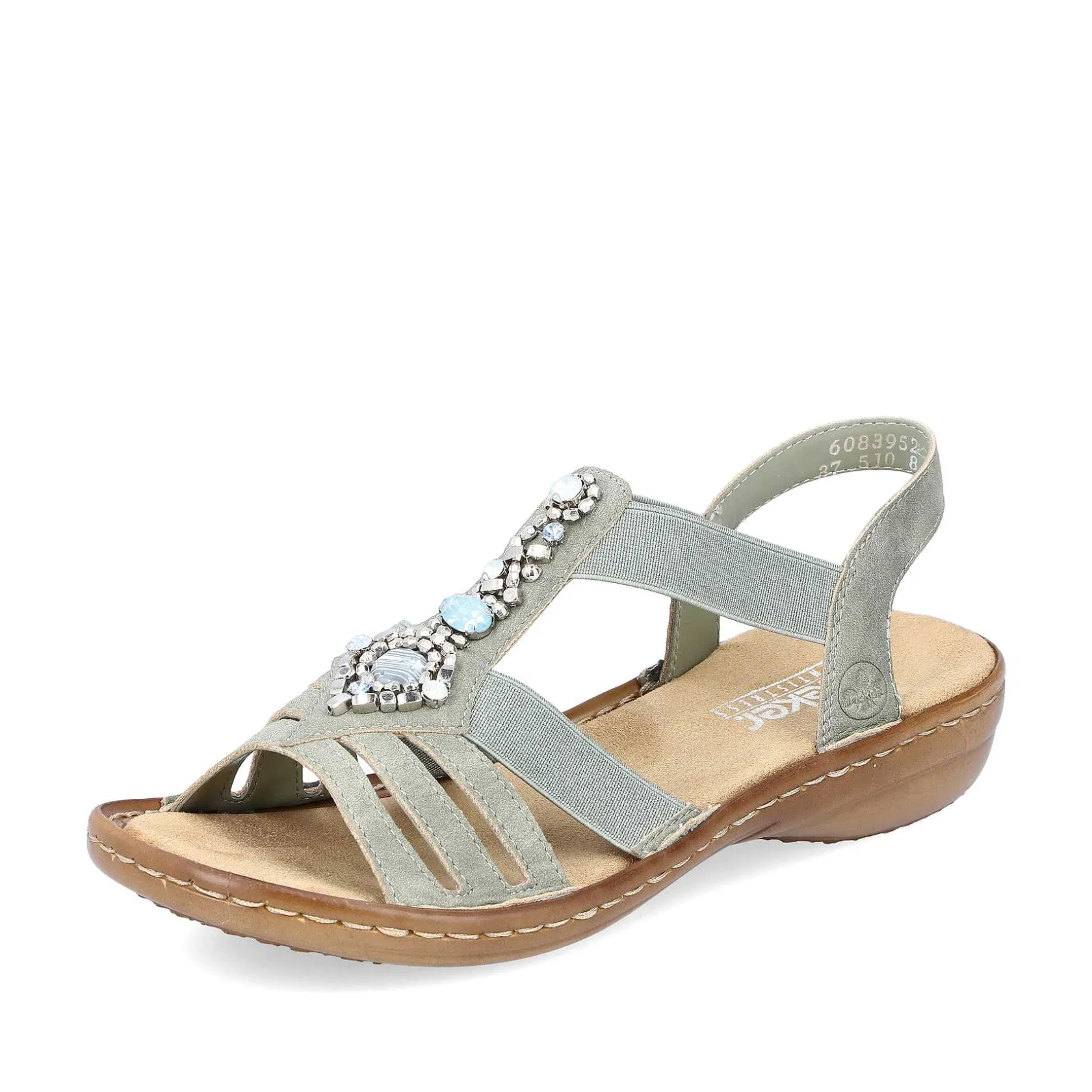 Rieker Sandals & Sandals-Women'S Strappy Sandals Mint Green