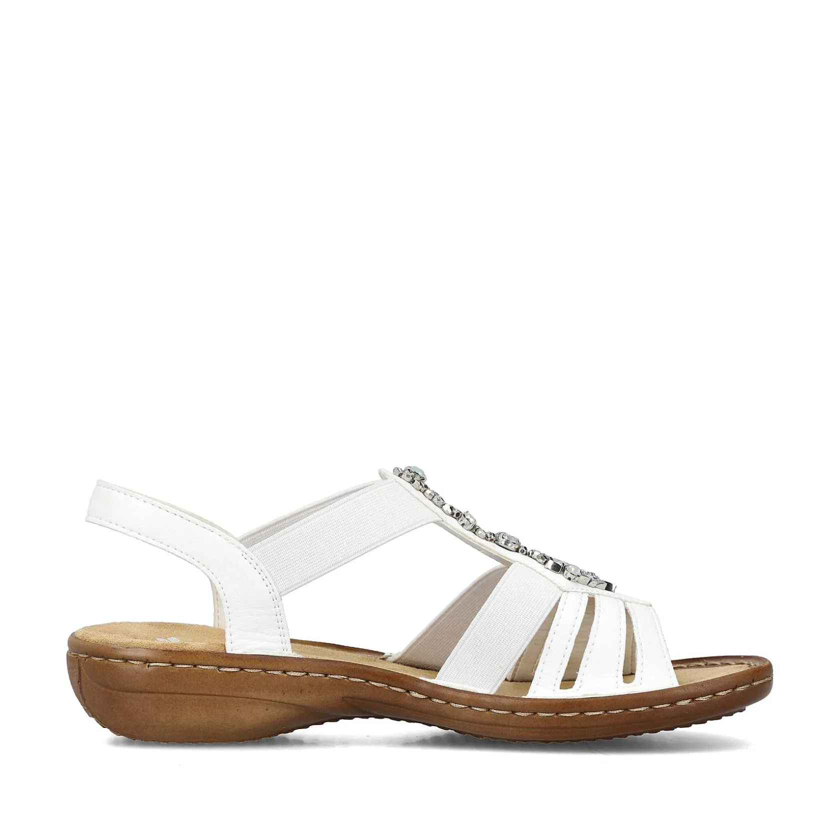 Rieker Sandals & Sandals-Women'S Strappy Sandals Lily White