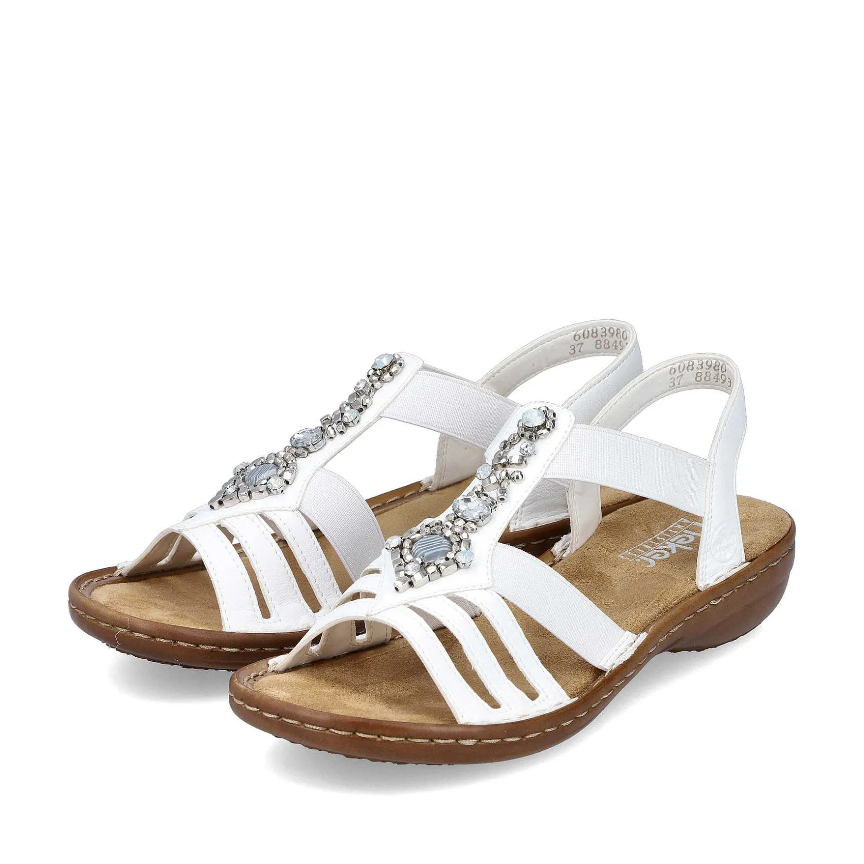 Rieker Sandals & Sandals-Women'S Strappy Sandals Lily White