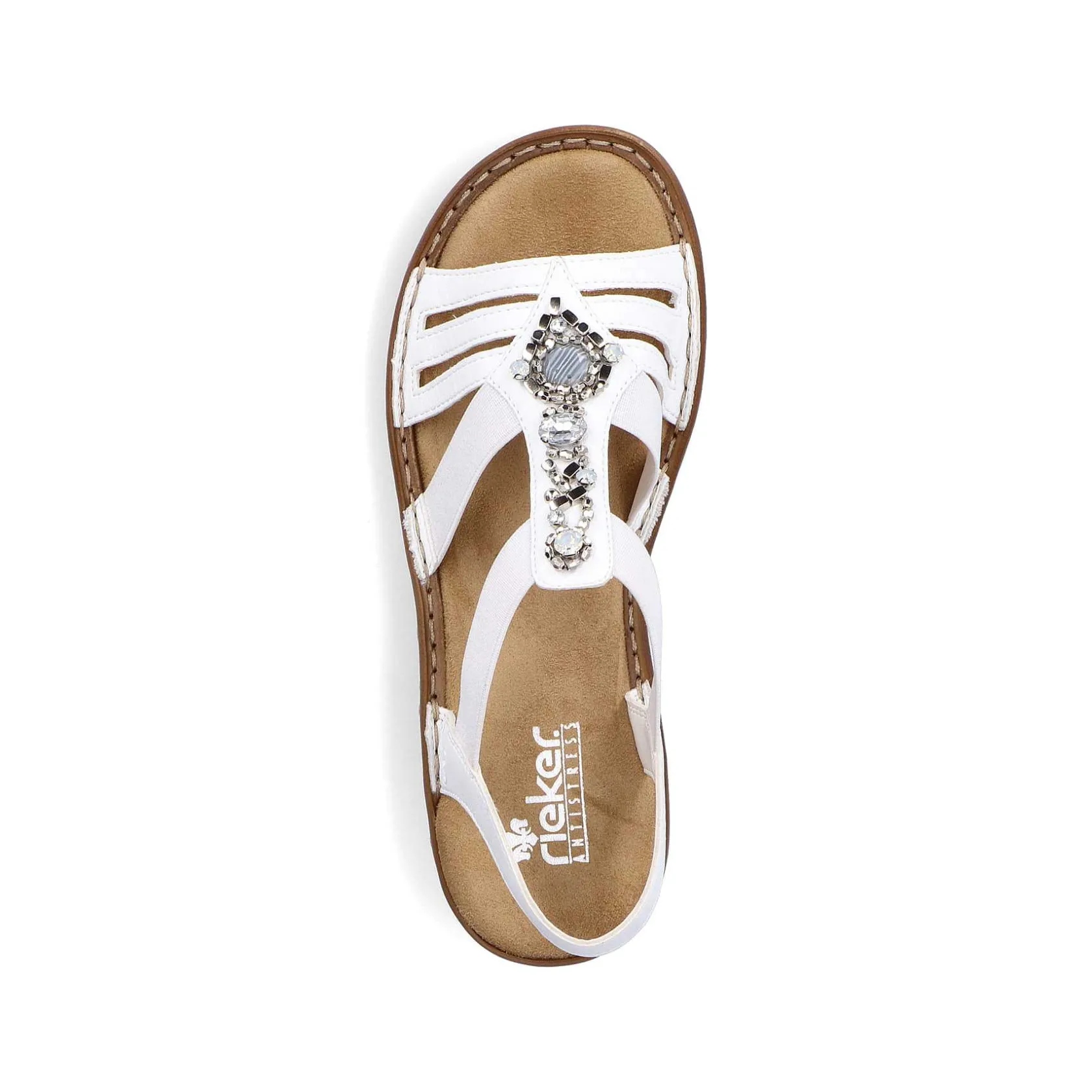 Rieker Sandals & Sandals-Women'S Strappy Sandals Lily White