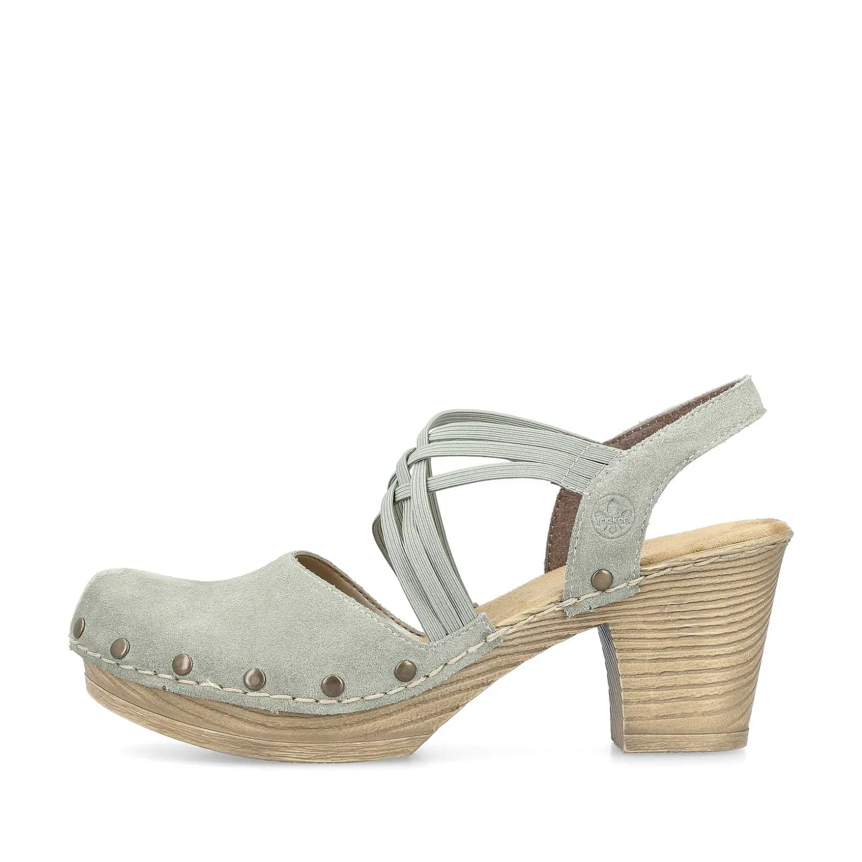 Rieker Heeled Shoes-Women'S Strappy Sandals Mint Green