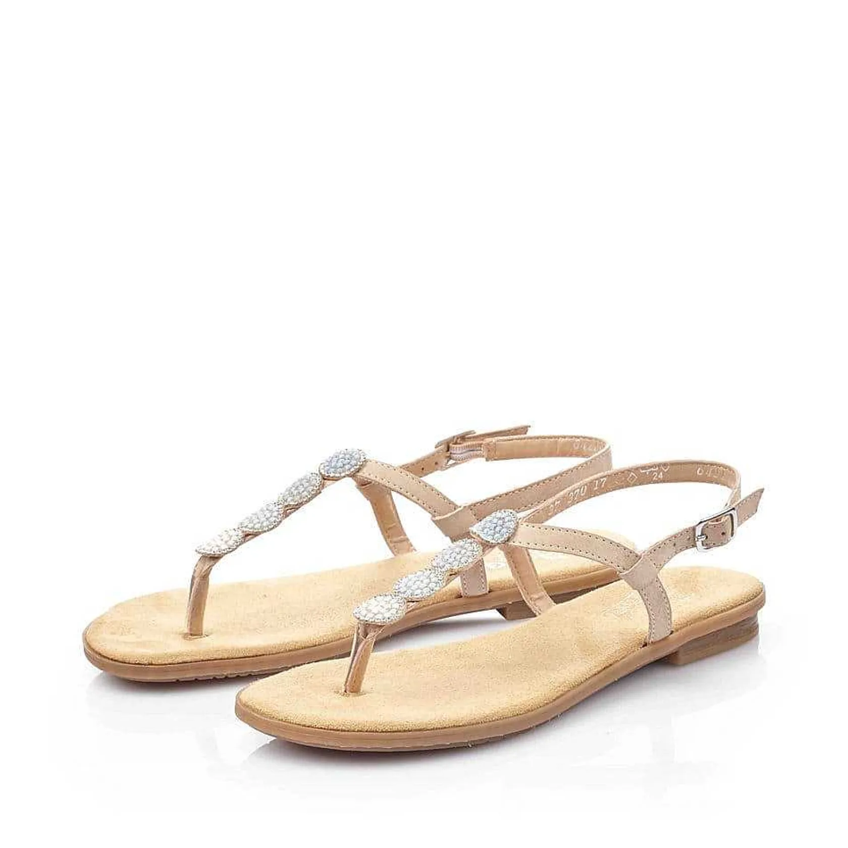 Rieker Sandals & Sandals-Women'S Strappy Sandals, Blood Pink