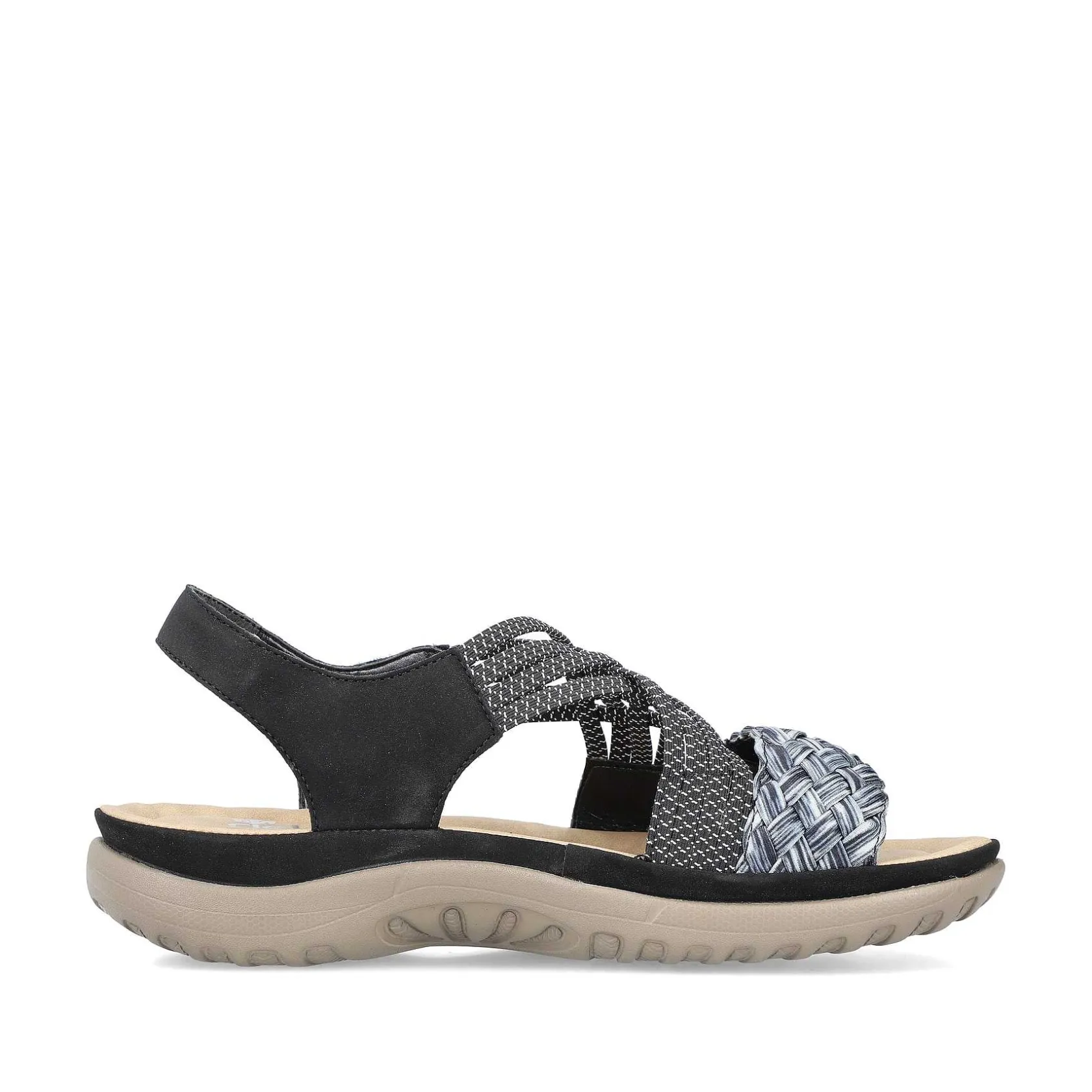 Rieker Sandals & Sandals-Women'S Strappy Sandals Night Black