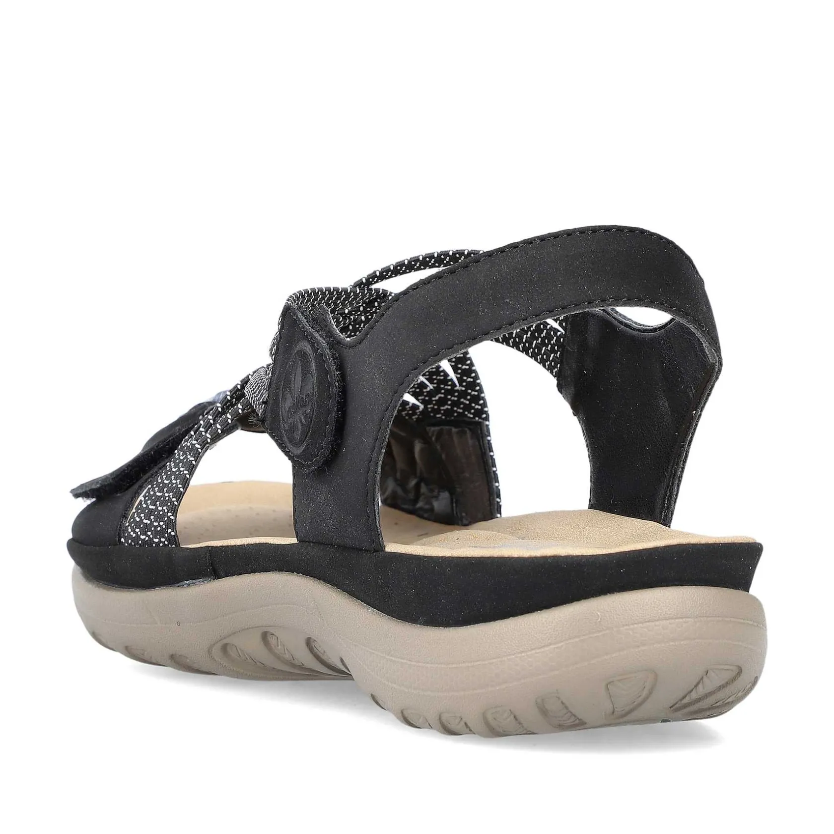 Rieker Sandals & Sandals-Women'S Strappy Sandals Night Black
