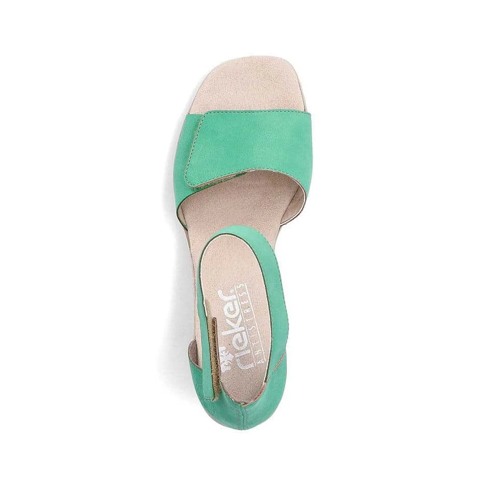 Rieker Heeled Shoes-Women'S Strappy Sandals Leaf Green