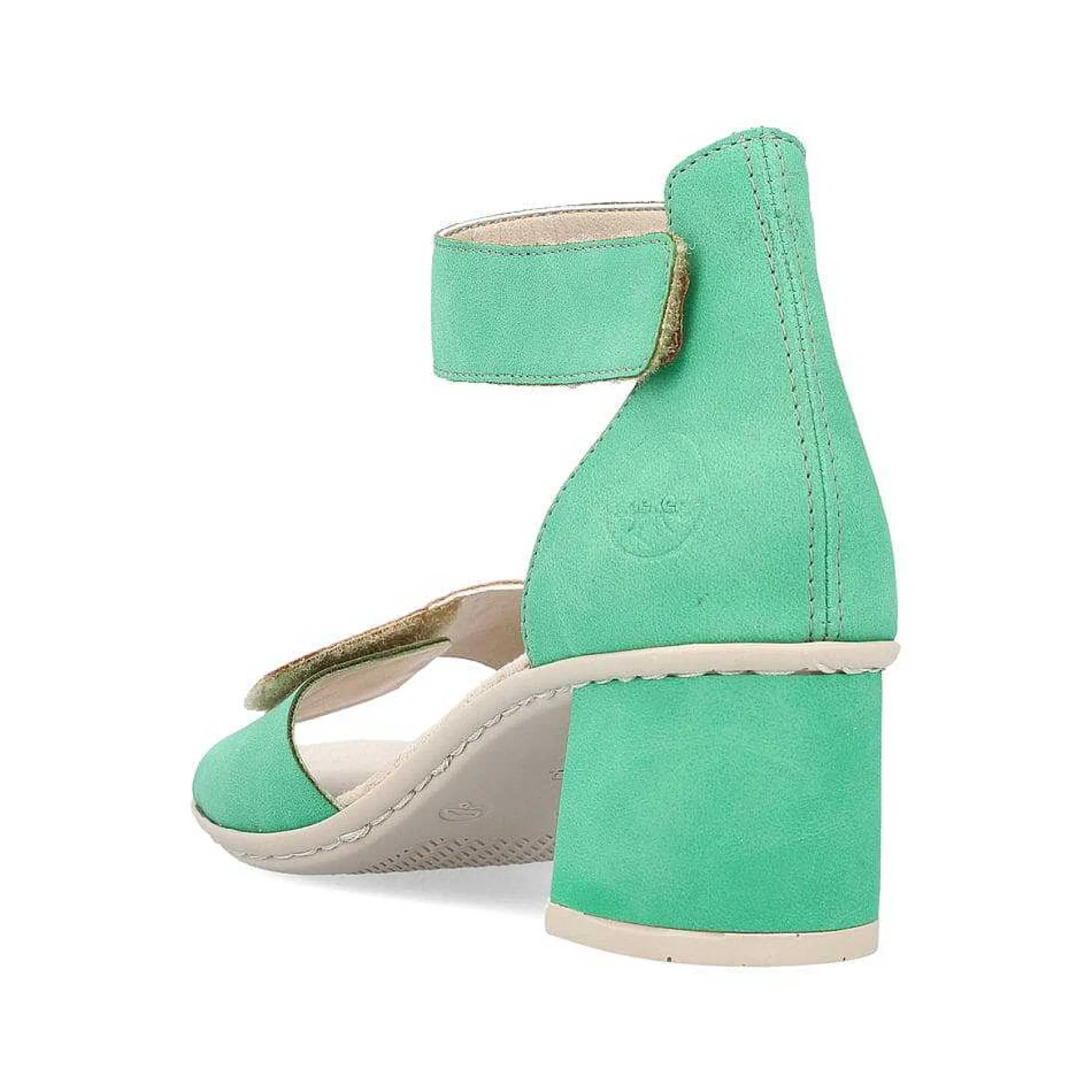 Rieker Heeled Shoes-Women'S Strappy Sandals Leaf Green