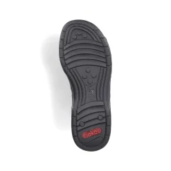 Rieker Sandals & Sandals-Women'S Strappy Sandals Asphalt Black