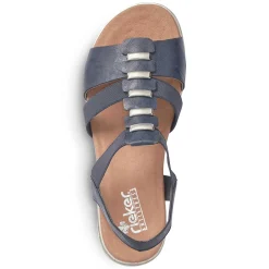 Rieker Sandals & Sandals-Women'S Strappy Sandals Navy Blue