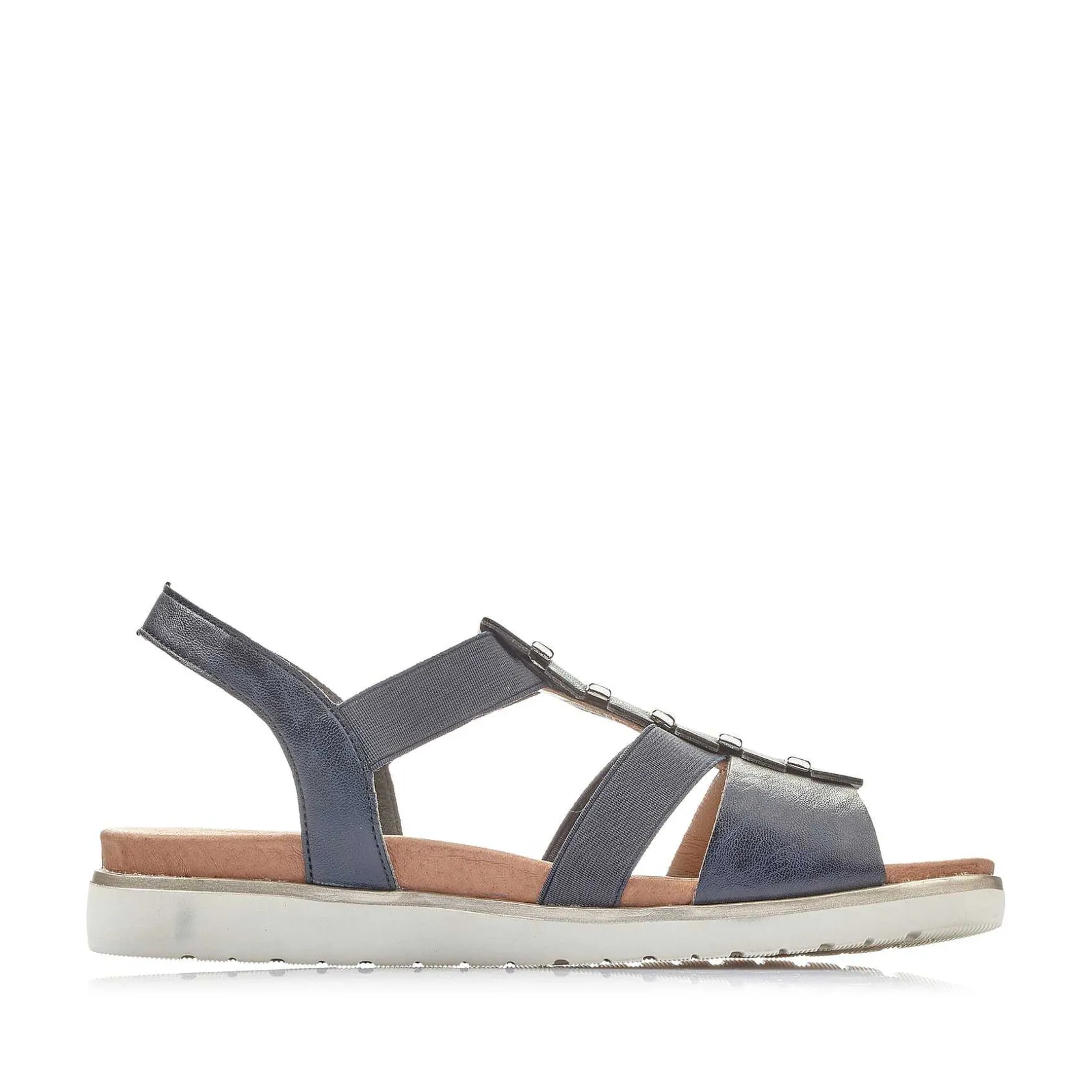 Rieker Sandals & Sandals-Women'S Strappy Sandals Navy Blue