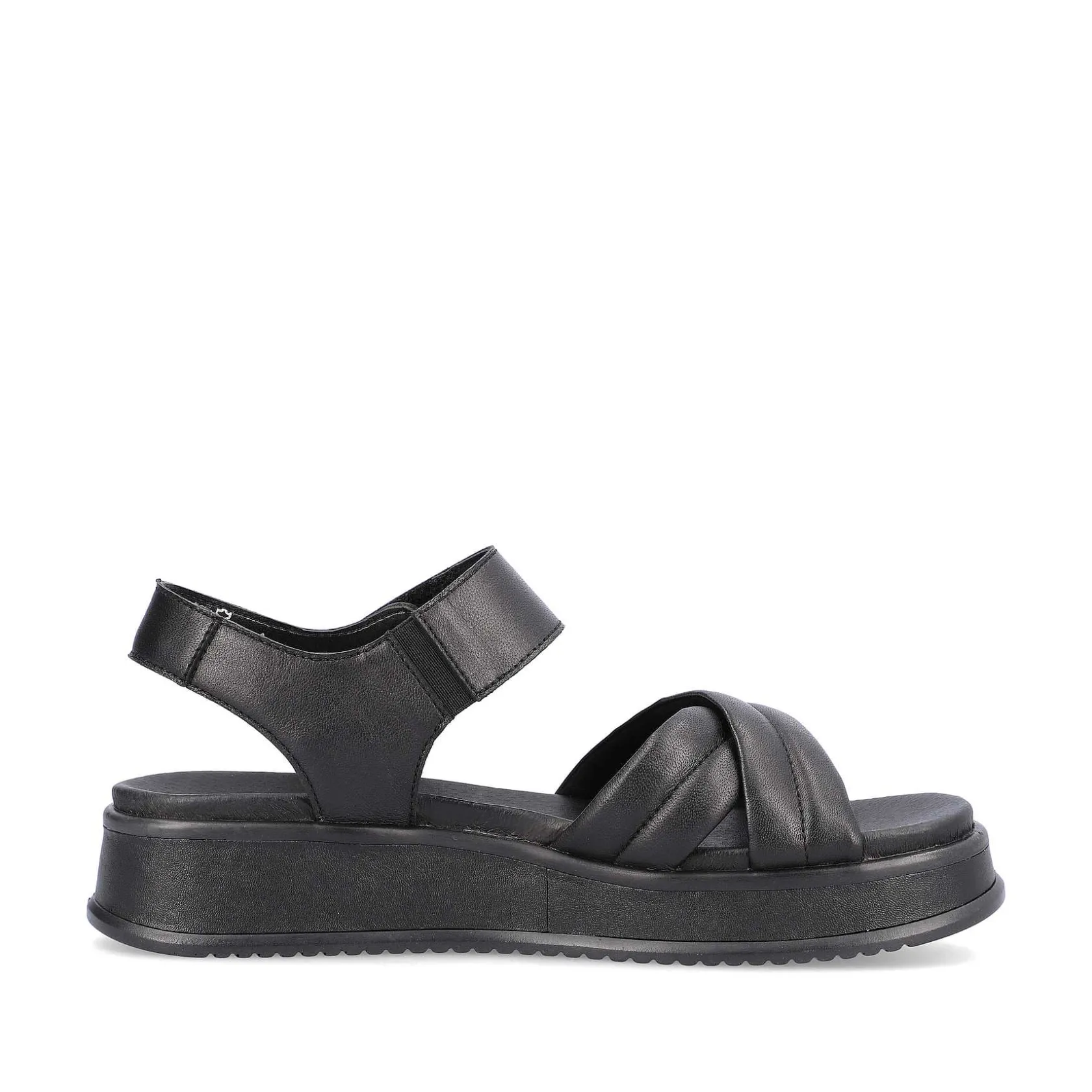 Rieker Sandals & Sandals-Women'S Strappy Sandals Midnight Black