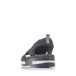 Rieker Sandals & Sandals-Women'S Strappy Sandals Night Black