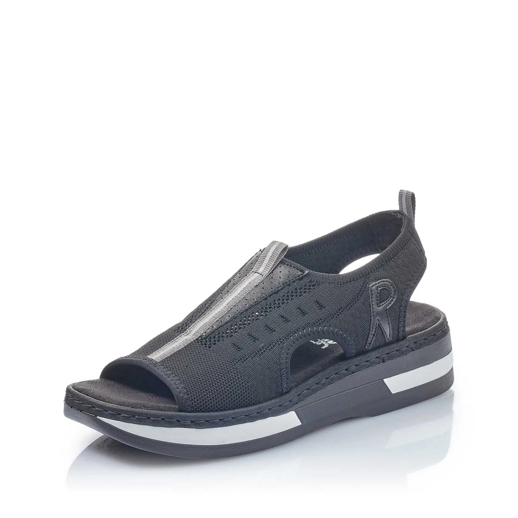 Rieker Sandals & Sandals-Women'S Strappy Sandals Night Black