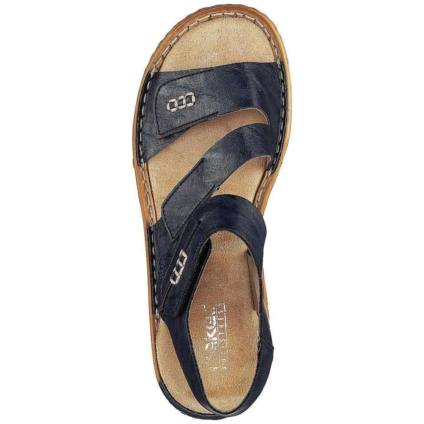 Rieker Sandals & Sandals-Women'S Strappy Sandals Pacific Blue