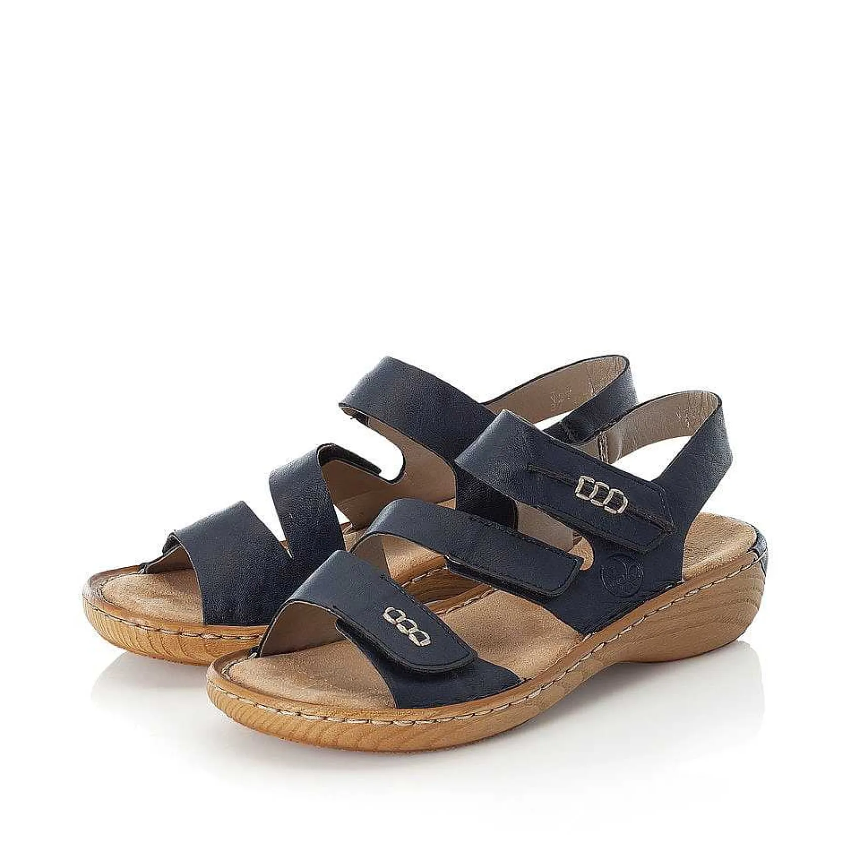 Rieker Sandals & Sandals-Women'S Strappy Sandals Pacific Blue