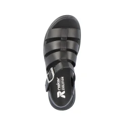 Rieker Sandals & Sandals-Women'S Strappy Sandals Night Black