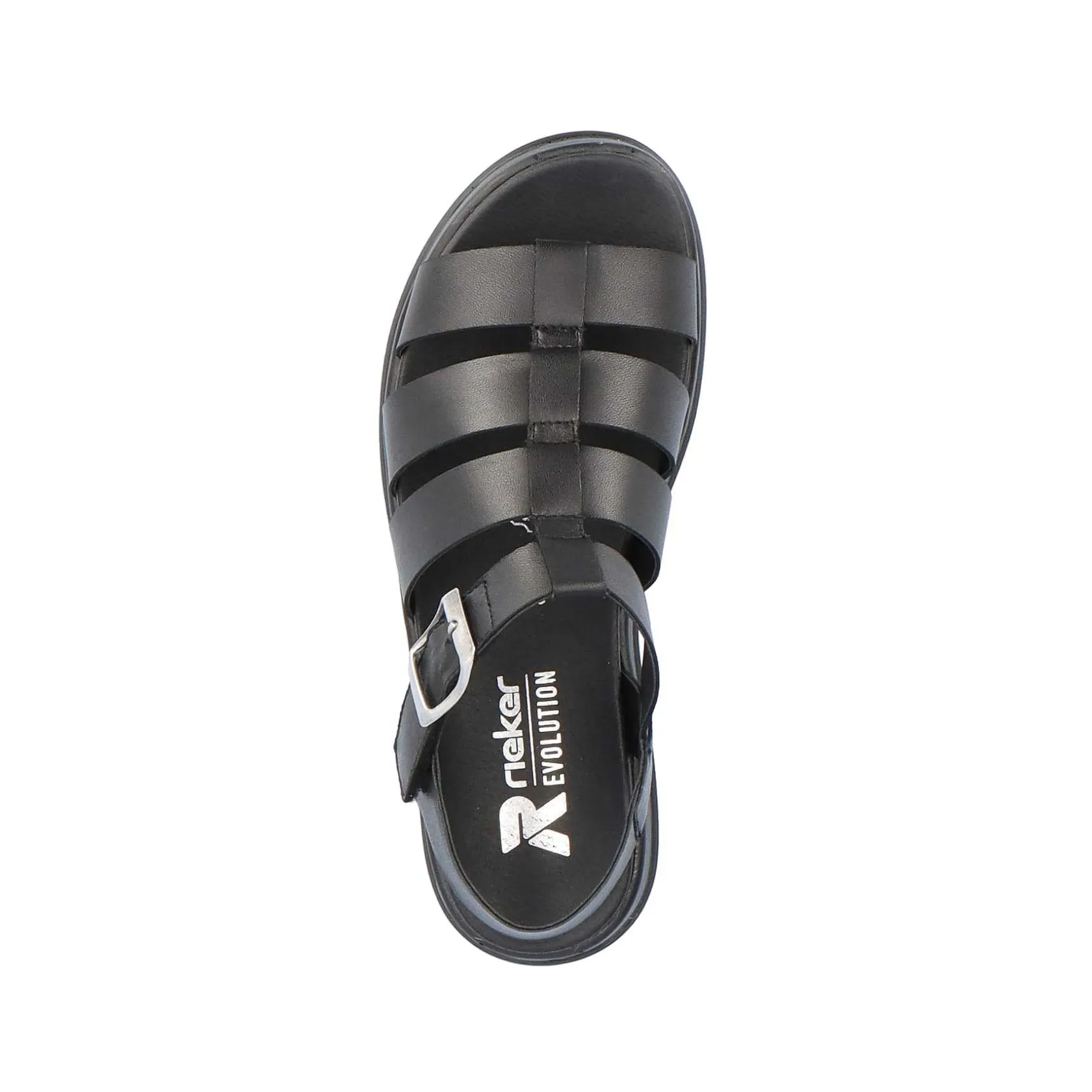 Rieker Sandals & Sandals-Women'S Strappy Sandals Night Black