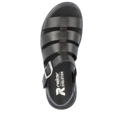 Rieker Sandals & Sandals-Women'S Strappy Sandals Night Black