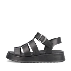 Rieker Sandals & Sandals-Women'S Strappy Sandals Night Black