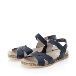 Rieker Sandals & Sandals-Women'S Strappy Sandals Pacific Blue