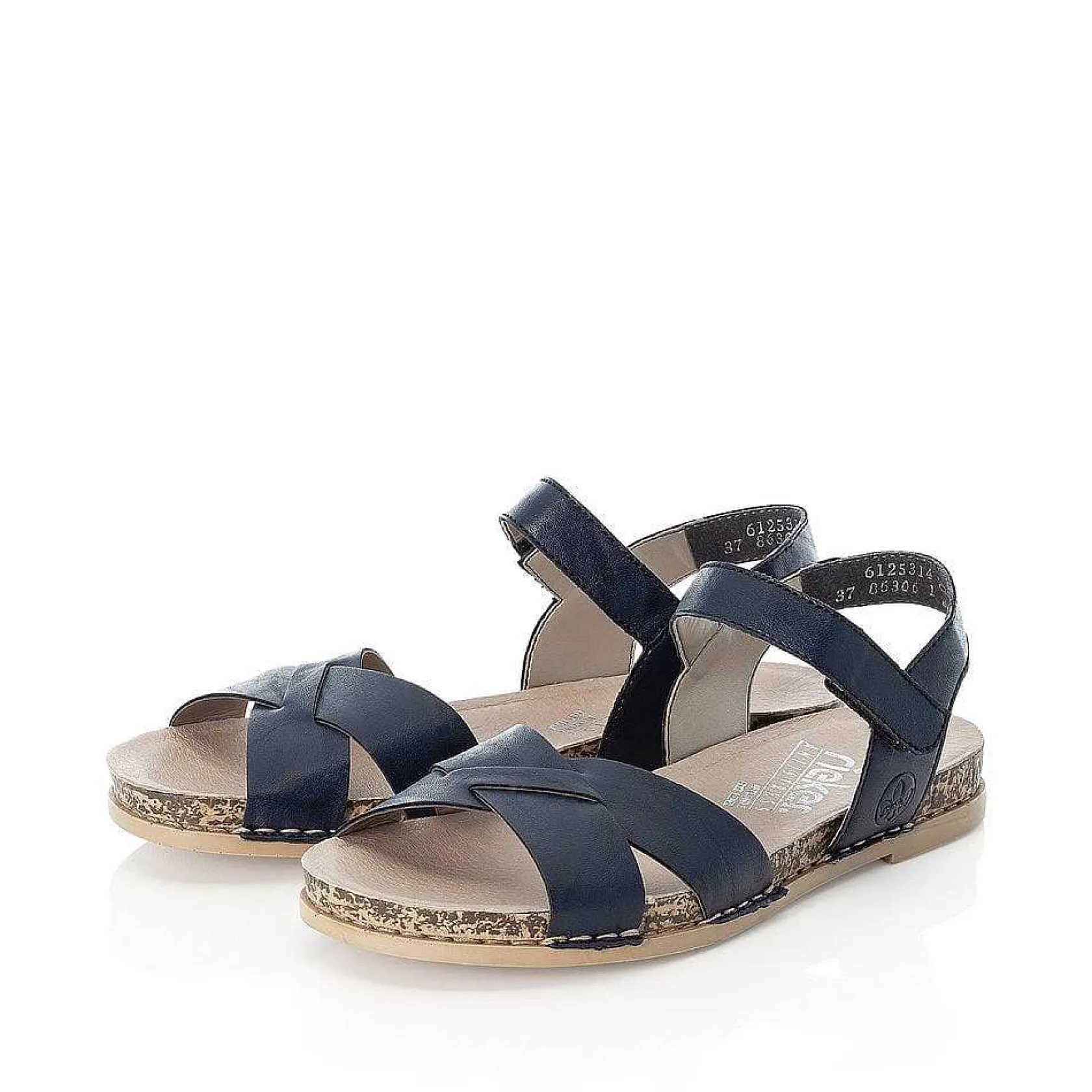 Rieker Sandals & Sandals-Women'S Strappy Sandals Pacific Blue