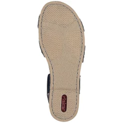 Rieker Sandals & Sandals-Women'S Strappy Sandals Pacific Blue