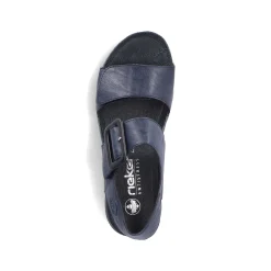 Rieker Sandals & Sandals-Women'S Strappy Sandals Steel Blue