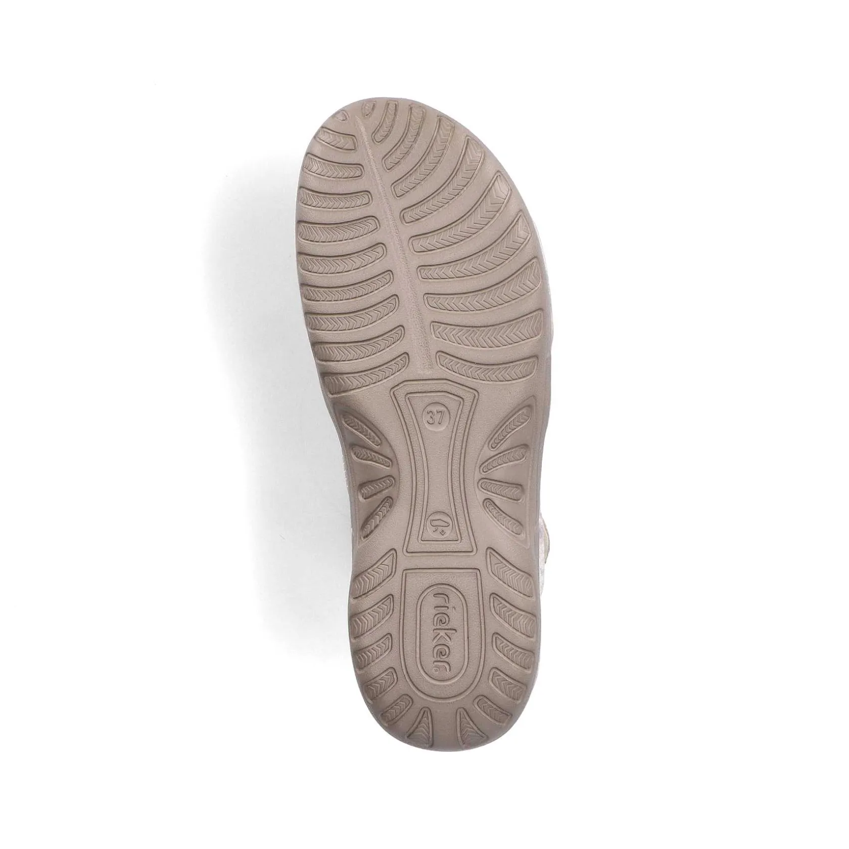 Rieker Sandals & Sandals-Women'S Strappy Sandals Cream Beige