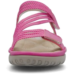 Rieker Colorful Styles-Women'S Strappy Sandals Pink