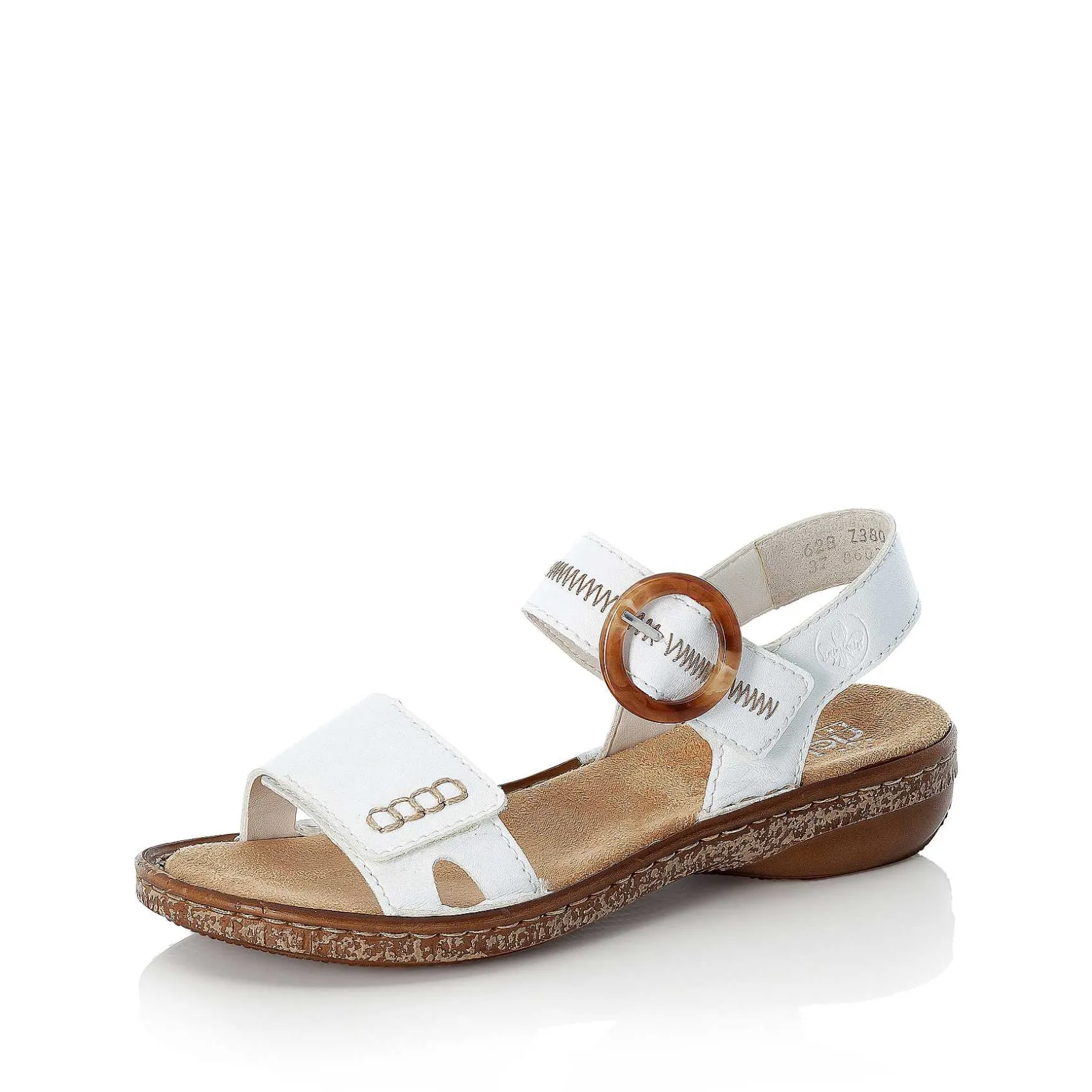 Rieker Sandals & Sandals-Women'S Strappy Sandals Pure White