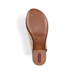Rieker Heeled Shoes-Women'S Strappy Sandals Sand Beige
