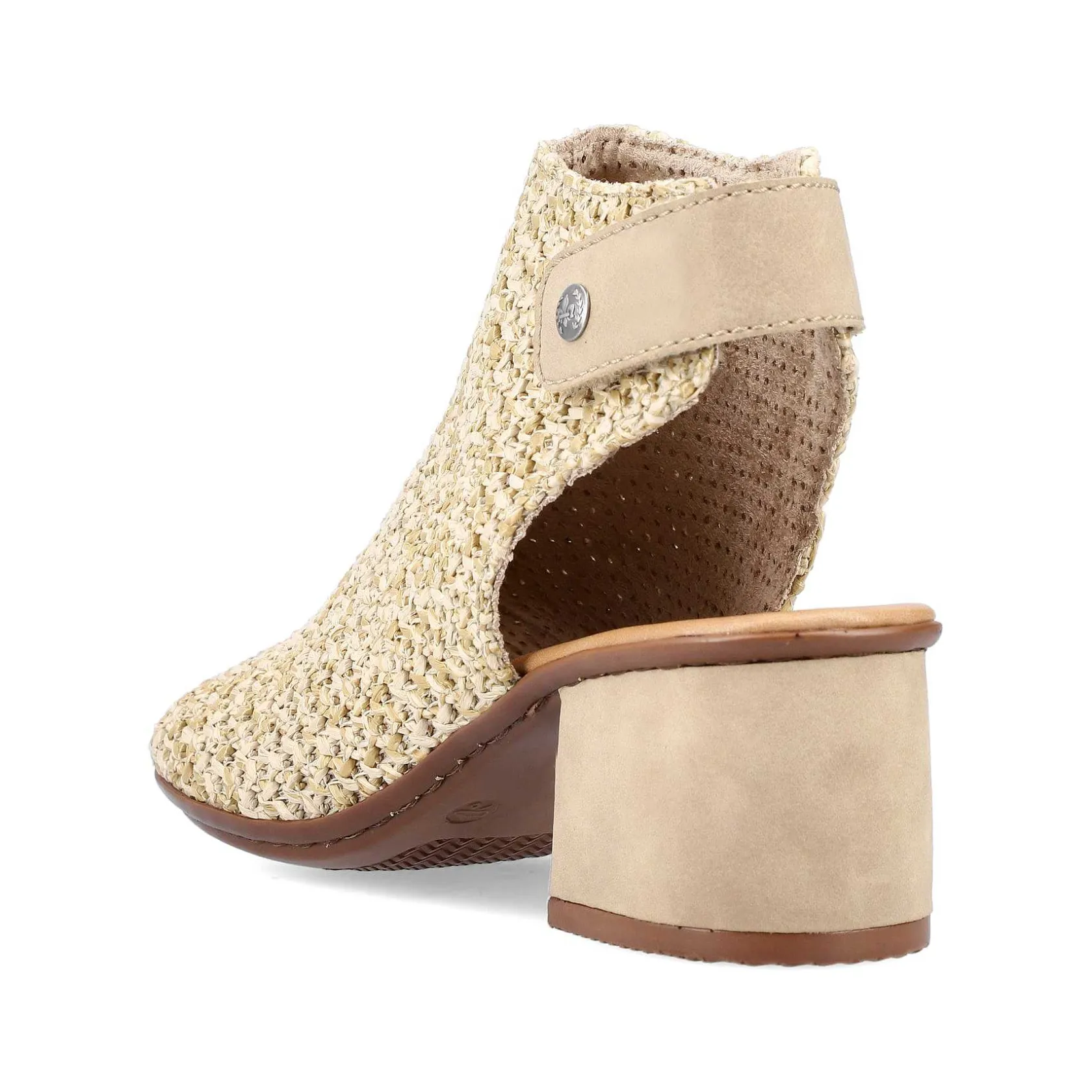 Rieker Heeled Shoes-Women'S Strappy Sandals Sand Beige