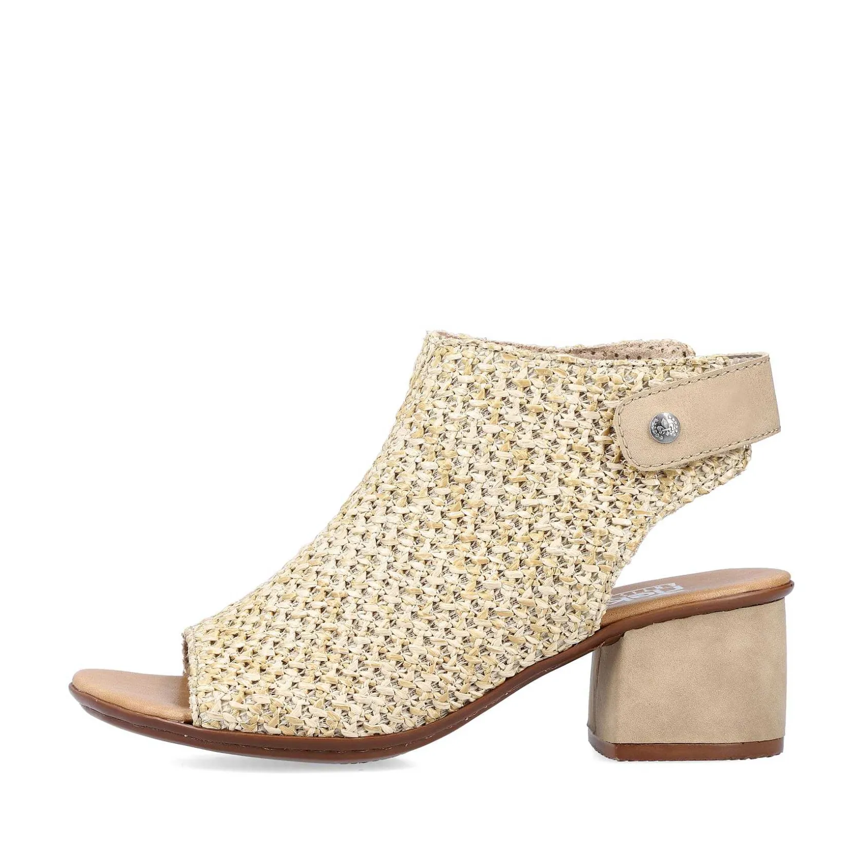 Rieker Heeled Shoes-Women'S Strappy Sandals Sand Beige