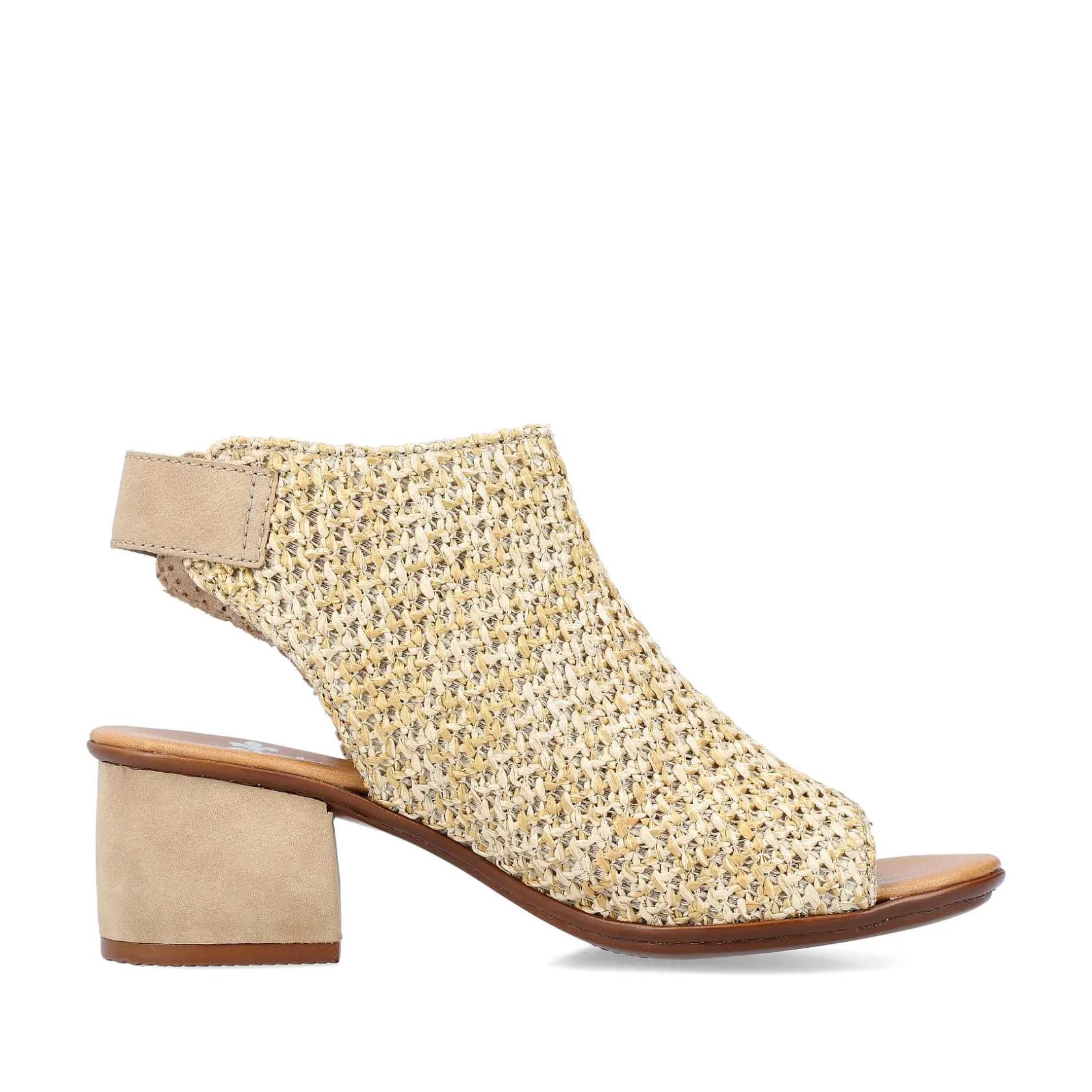 Rieker Heeled Shoes-Women'S Strappy Sandals Sand Beige