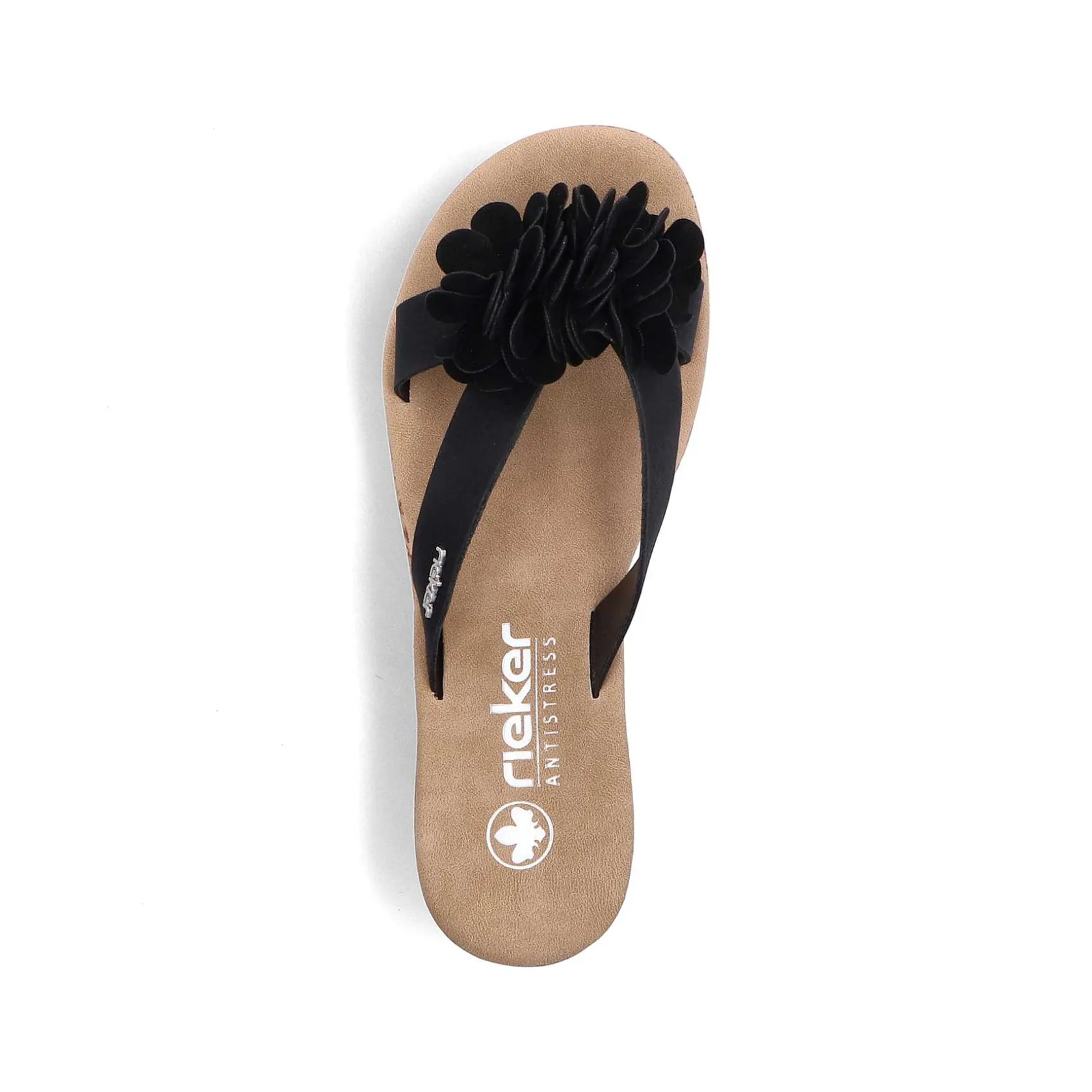 Rieker Mules & Slippers-Women'S Toe Separator Jet Black