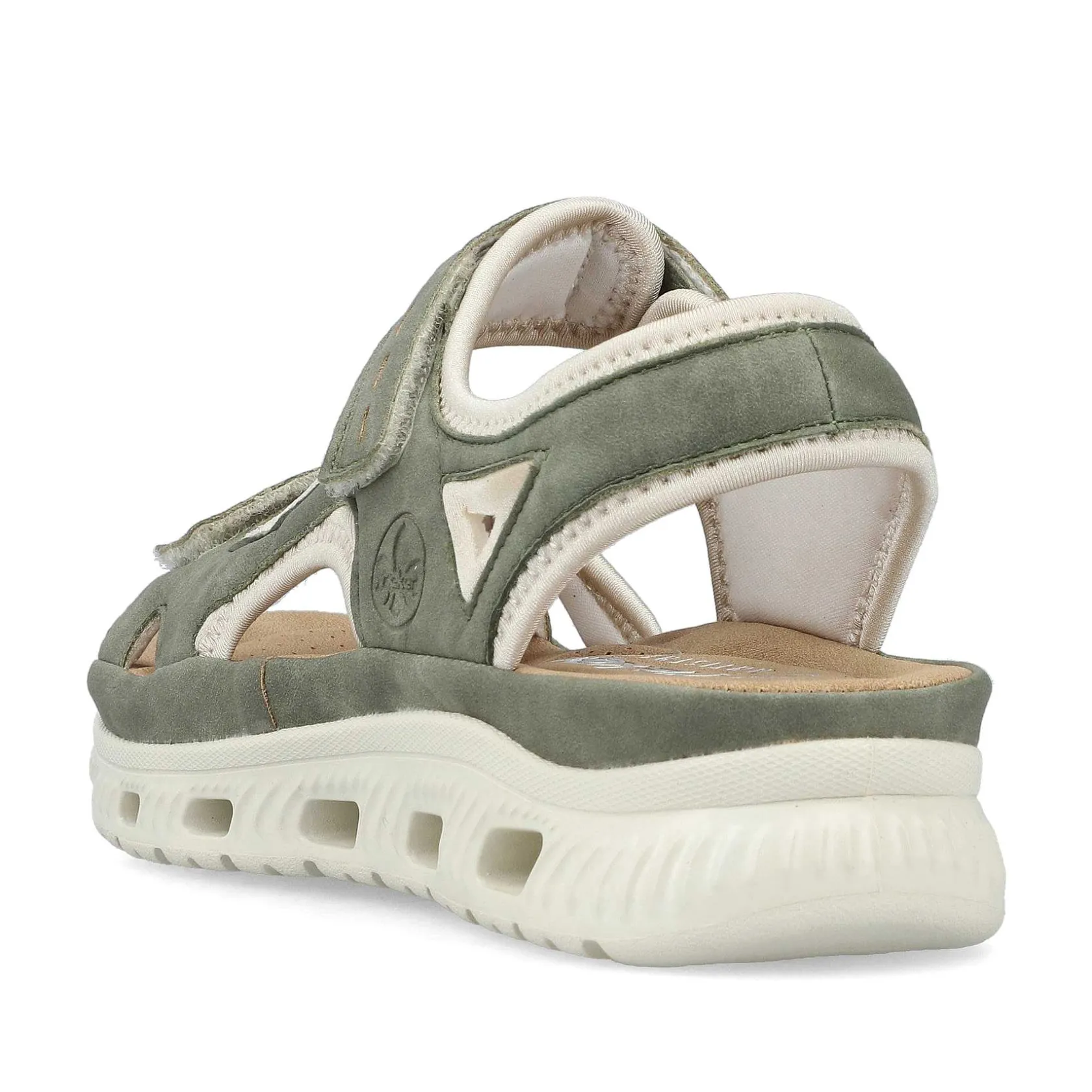 Rieker Sandals & Sandals-Women'S Trekking Sandals Green Grey