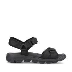 Rieker Sandals & Sandals-Women'S Trekking Sandals Deep Black
