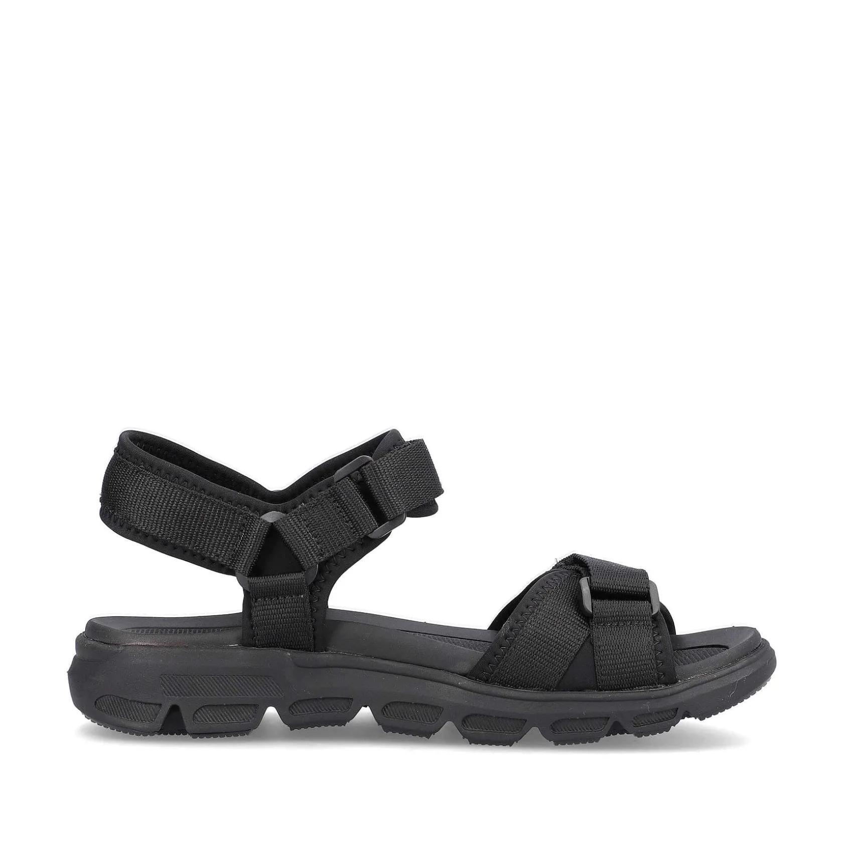 Rieker Sandals & Sandals-Women'S Trekking Sandals Deep Black
