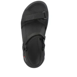 Rieker Sandals & Sandals-Women'S Trekking Sandals Deep Black