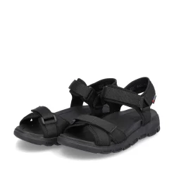 Rieker Sandals & Sandals-Women'S Trekking Sandals Deep Black